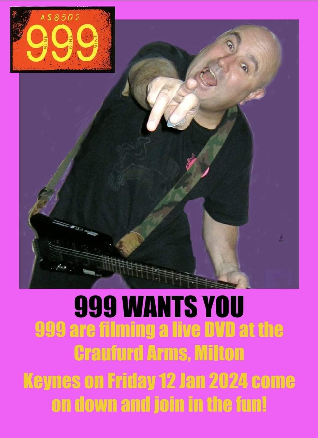 999 WANTS YOU